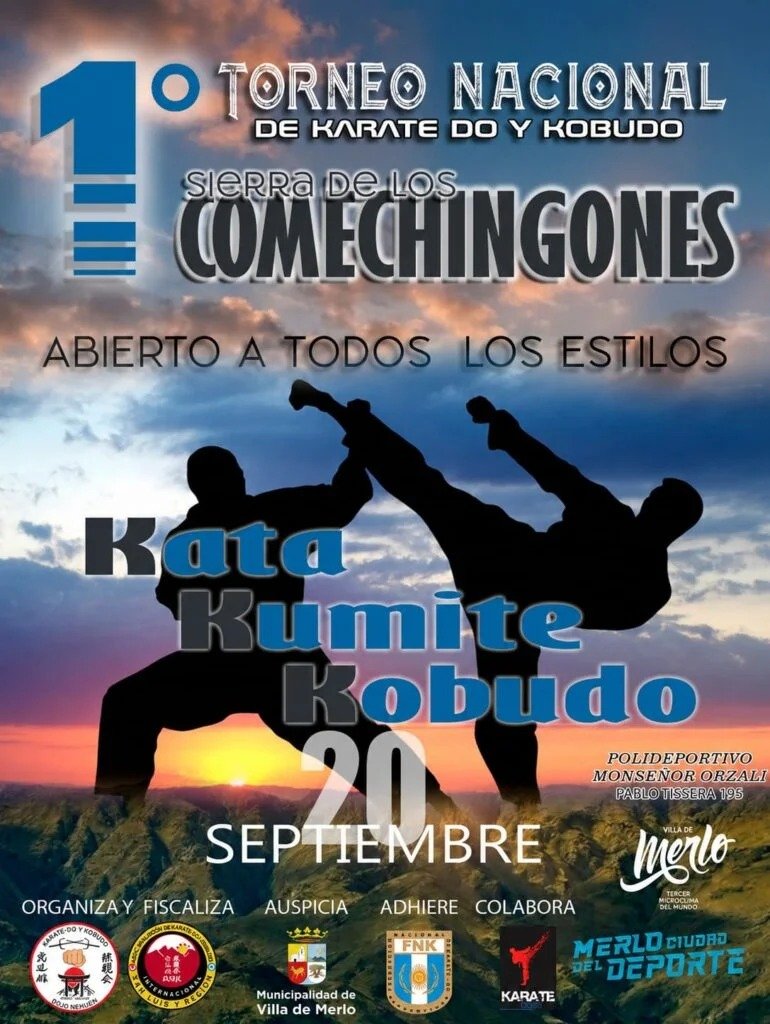 1° TORNEO NACIONAL DE KARATE-DO Y KOBUDO