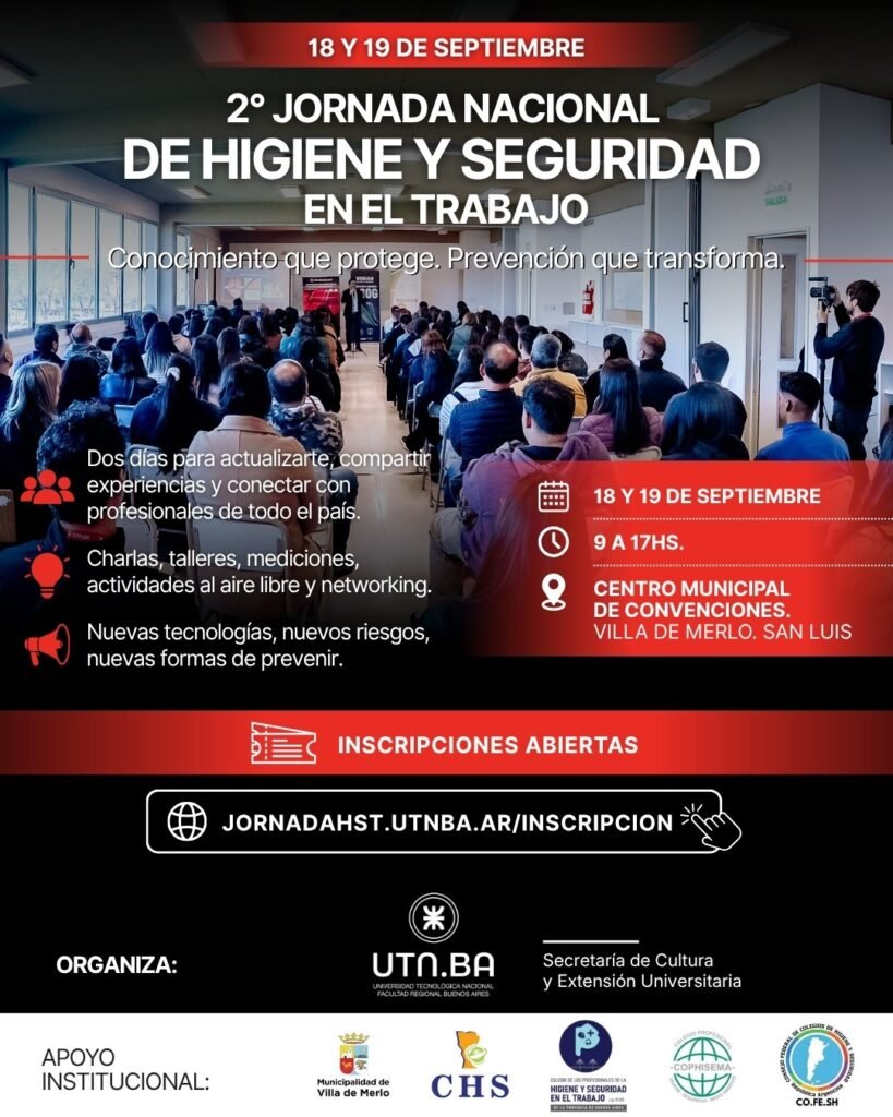 2° JORNADA NACIONAL DE HIGIENE Y SEGURIDAD EN EL TRABAJO